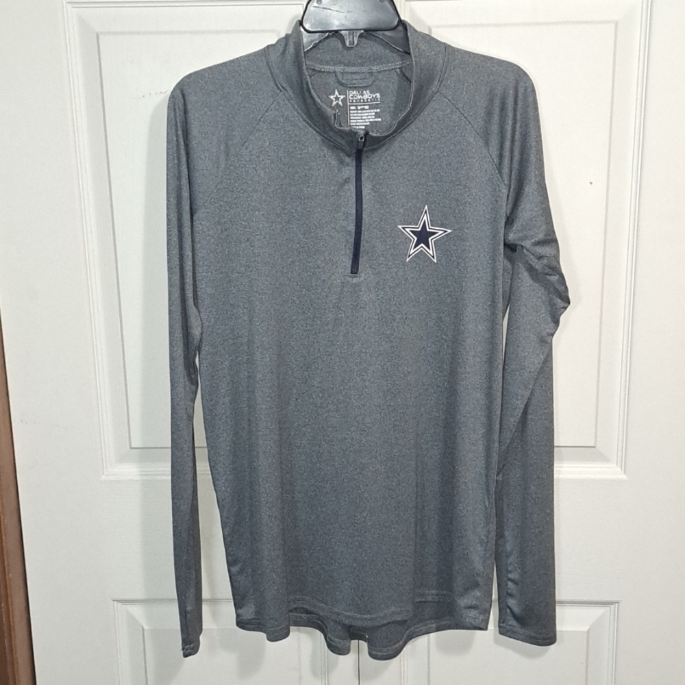 Dallas Cowboys "Arnie" quarter zip authentic shirt/jacket - L - Picture 1 of 6